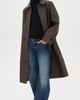 Rains Rains Nara Long Jacket Bark - 5