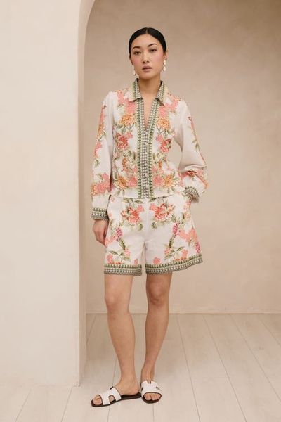 RAISHMA RAISHMA Amani Cream Shirt 
