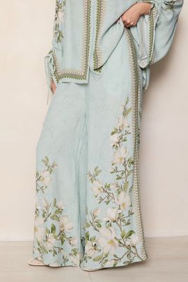 RAISHMA RAISHMA Hilda Blue Trousers 