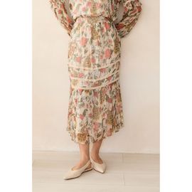 RAISHMA RAISHMA Renee Cream Skirt 