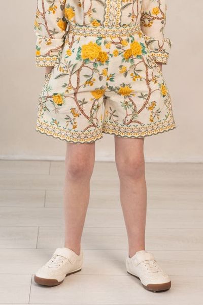 Raishma Kids Raishma Kids Elsie Yellow Shorts