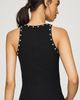 RAISONNEL 100% Cotton Studded Tank Top - 2