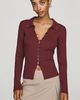 RAISONNEL Collared Long-Sleeve Sweater - 1