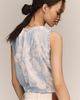 RAISONNEL Cotton Chiffon Drawstring Tank Top - 4