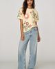 RAISONNEL Cotton Embroidered Tee - 3