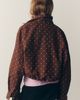 RAISONNEL Cotton Polka-Dot Funnel-Neck Jacket - 4