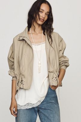 RAISONNEL Eyelet Jacket