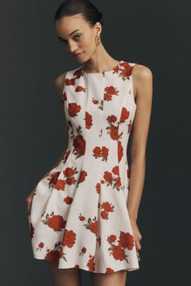 RAISONNEL Floral A-Line Mini Dress