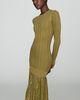 RAISONNEL Lace Hem Knit Maxi Dress - 3