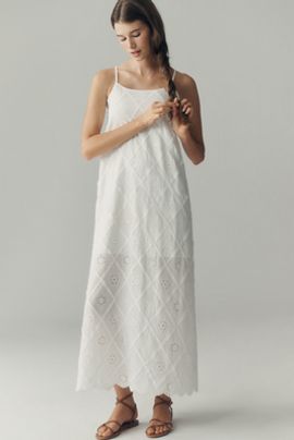RAISONNEL Scoop-Neck Midi Dress