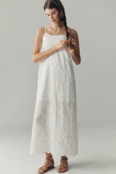RAISONNEL Scoop-Neck Midi Dress