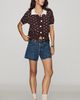 RAISONNEL Short-Sleeve Collared Cardigan - 3