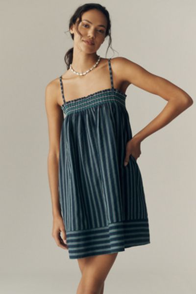 RAISONNEL Square-Neck Mini Dress