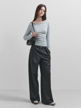 RAIVE Belted Wide Pants (VW5SL452)