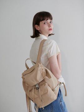 RAIVE Bonnet Nylon Backpack_Beige