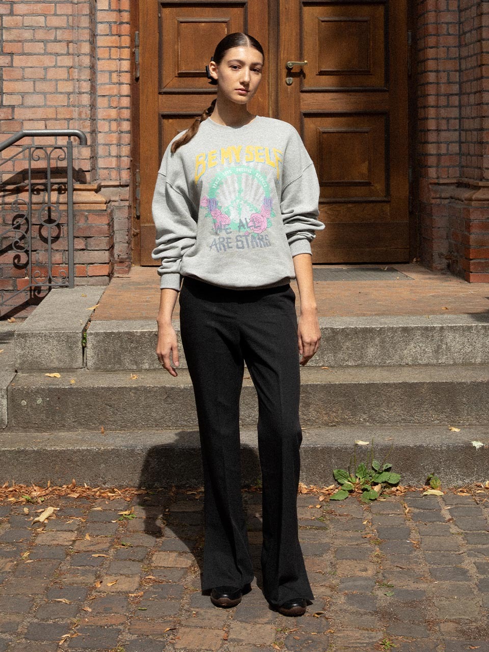 RAIVE Bootcut Slacks_Black