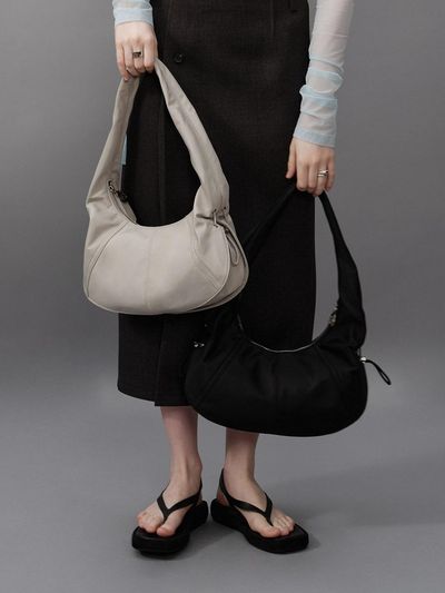 RAIVE Dimple Large Nylon Bag_Grey