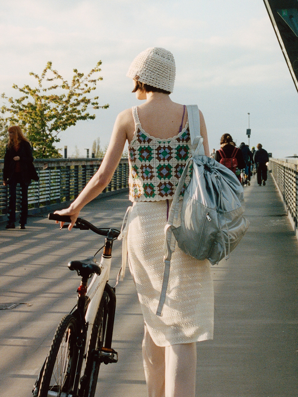 RAIVE Irina Backpack_Silver