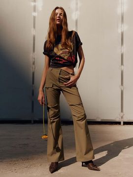 RAIVE Light Cargo Flare Pants (VW5ML475)