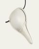 Ralph Lauren Brass Pendant Leather Necklace - 2