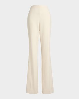 Ralph Lauren Collection Alandra Wool Crepe Straight-Leg Pants