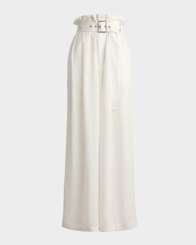 Ralph Lauren Collection Alanna Linen Voile Pants