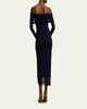 Ralph Lauren Collection Audria Jersey Cocktail Dress - 3