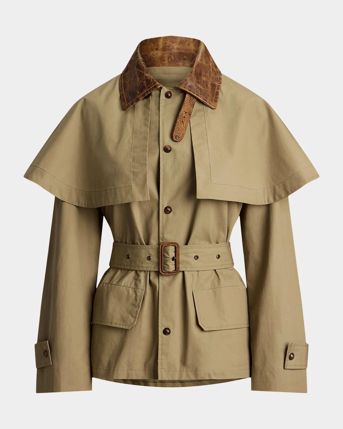 Ralph Lauren Collection Brannigan Cotton-Blend Coat