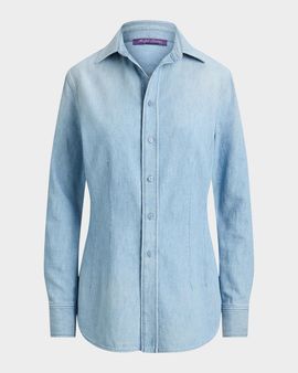 Ralph Lauren Collection Callie Cotton Denim Shirt