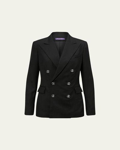 Ralph Lauren Collection Camden Cashmere Lined Blazer Jacket