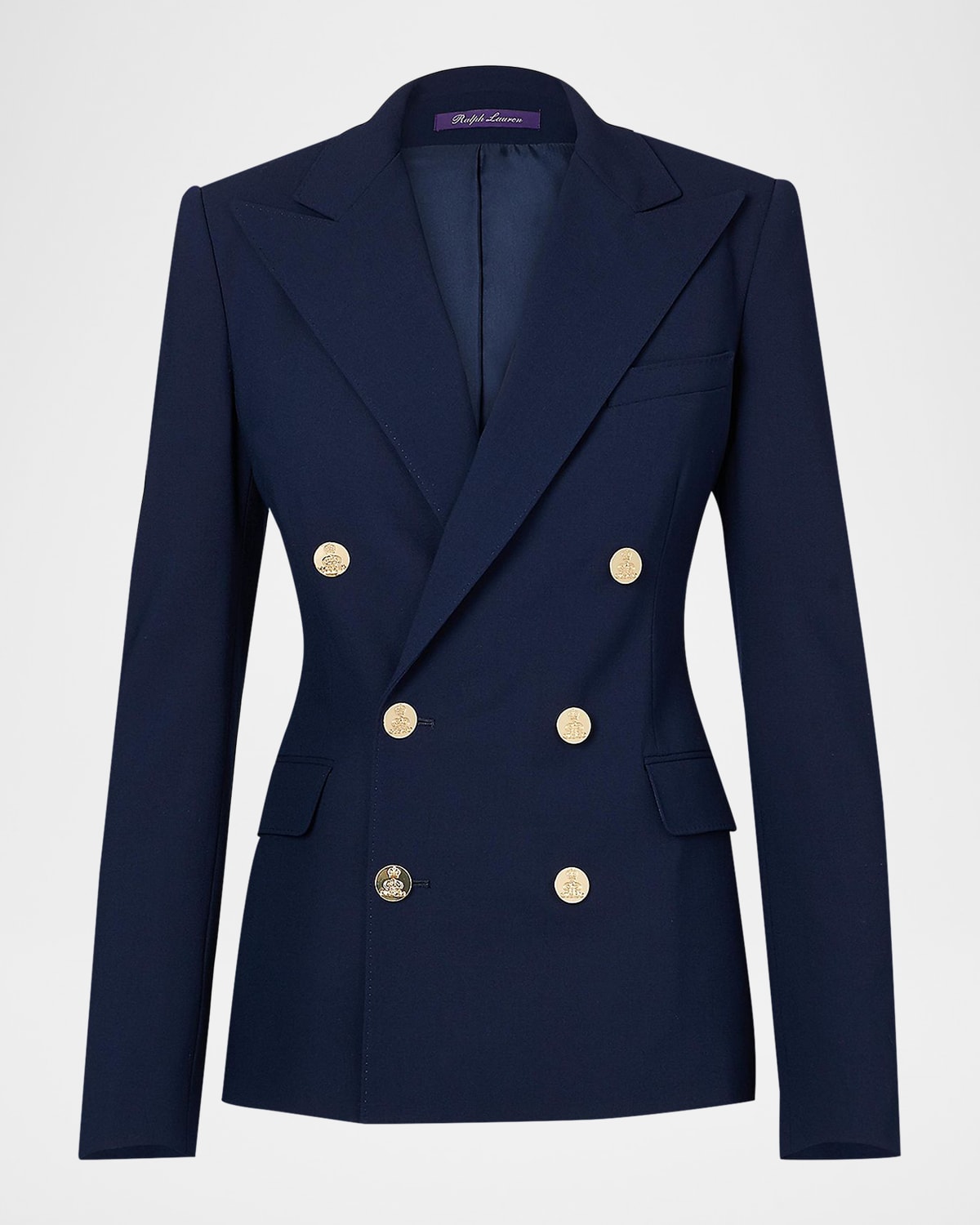 Ralph Lauren Collection Camden Cashmere Twill Double-Breasted Jacket