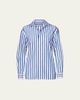 Ralph Lauren Collection Capri Relaxed-Fit Striped Cotton Shirt - 1