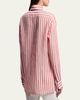 Ralph Lauren Collection Capri Striped Linen Voile Button-Down Shirt - 3