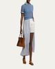 Ralph Lauren Collection Cashmere Short-Sleeve Crewneck Sweater - 2