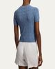 Ralph Lauren Collection Cashmere Short-Sleeve Crewneck Sweater - 3