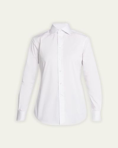 Ralph Lauren Collection Charmain Stretch Poplin Shirt