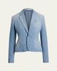 Ralph Lauren Collection Cotton Denim Single-Breasted Jacket - 1