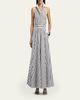 Ralph Lauren Collection Eldred Striped Cotton Day Dress - 2