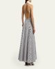 Ralph Lauren Collection Eldred Striped Cotton Day Dress - 3