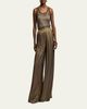 Ralph Lauren Collection Embellished Mesh Tank Top - 2