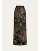 Ralph Lauren Collection Fontaine Floral Jacquard Maxi Skirt - 1