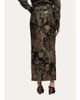 Ralph Lauren Collection Fontaine Floral Jacquard Maxi Skirt - 3