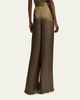 Ralph Lauren Collection Greer Lamé Pleated Pant - 3