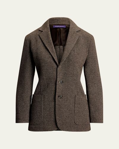 Ralph Lauren Collection Hailey Broken-Twill Jersey Jacket
