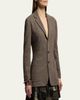 Ralph Lauren Collection Hailey Broken-Twill Jersey Jacket - 4