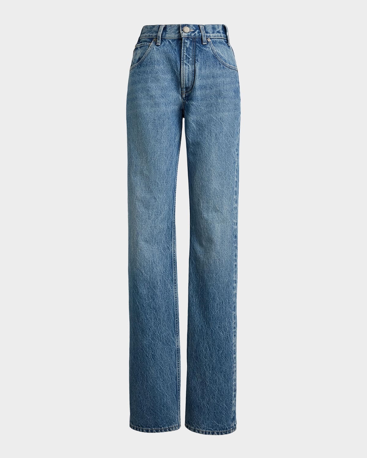 Ralph Lauren Collection High-Rise Straight Jeans