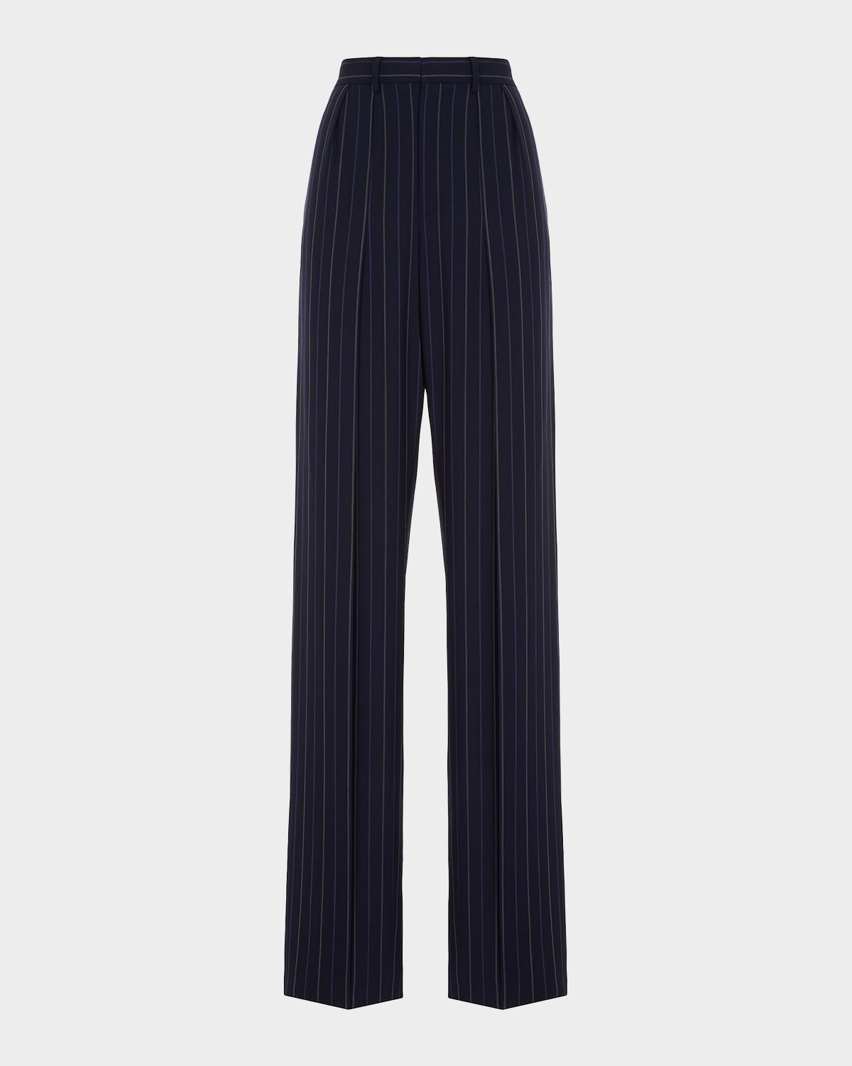 Ralph Lauren Collection Jody Striped Wool Pants