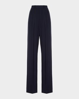 Ralph Lauren Collection Jody Striped Wool Pants