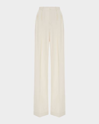 Ralph Lauren Collection Jody Wool Gabardine Pants