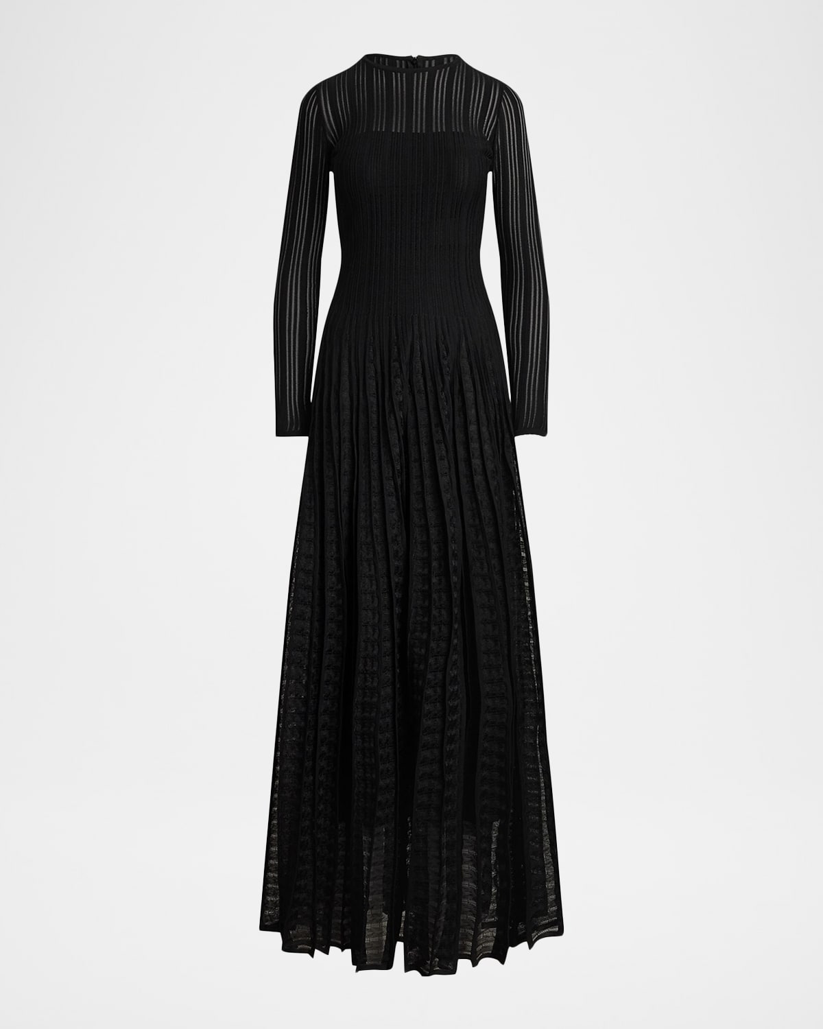 Ralph Lauren Collection Judith Silk-Blend Sweater Evening Dress